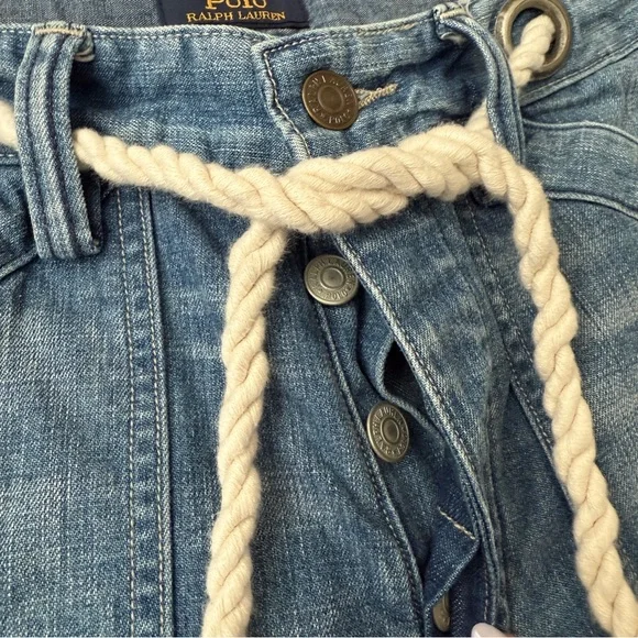 Polo by Ralph Lauren Blue Wide Leg Jeans - Picture 5 of 11